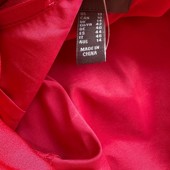 LIV FOSTER Fruit Punch Strapless Satin Gown - Picture 4 of 5